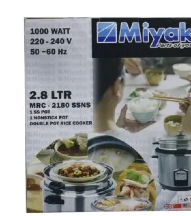 Miyako Rice Cooker MRC-2180SSNS