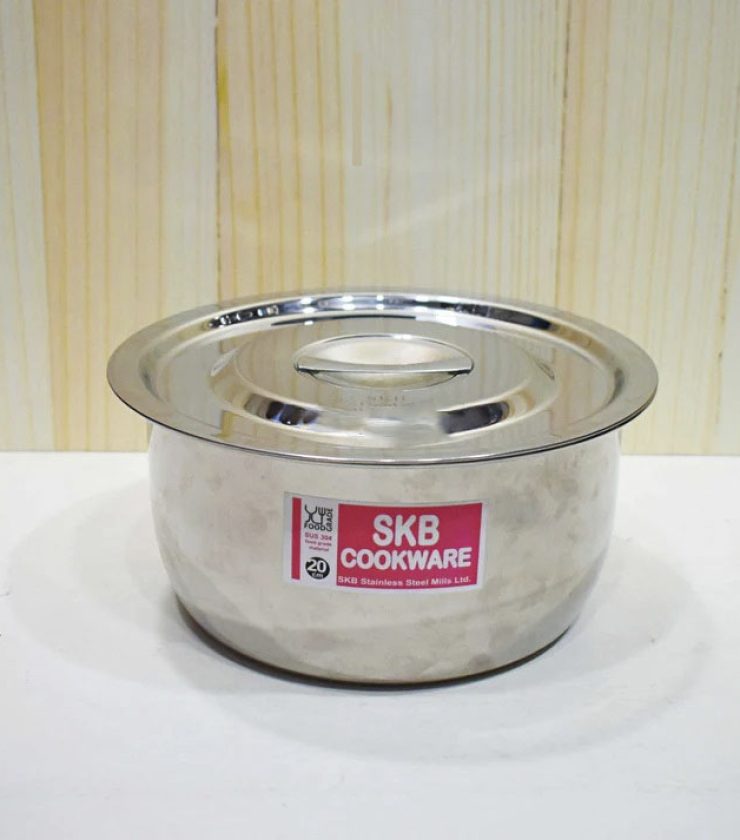 24 cm SKB Stainless Steel BD Pan SN0703-4