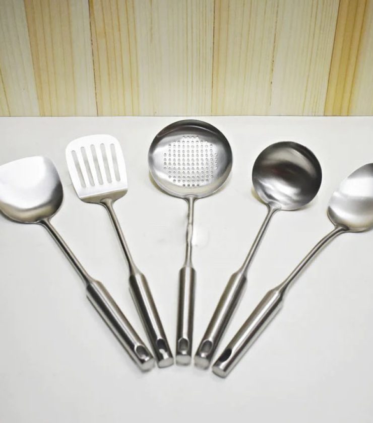 5 pcs Stainless Steel Cooking Spoon Set LB10065