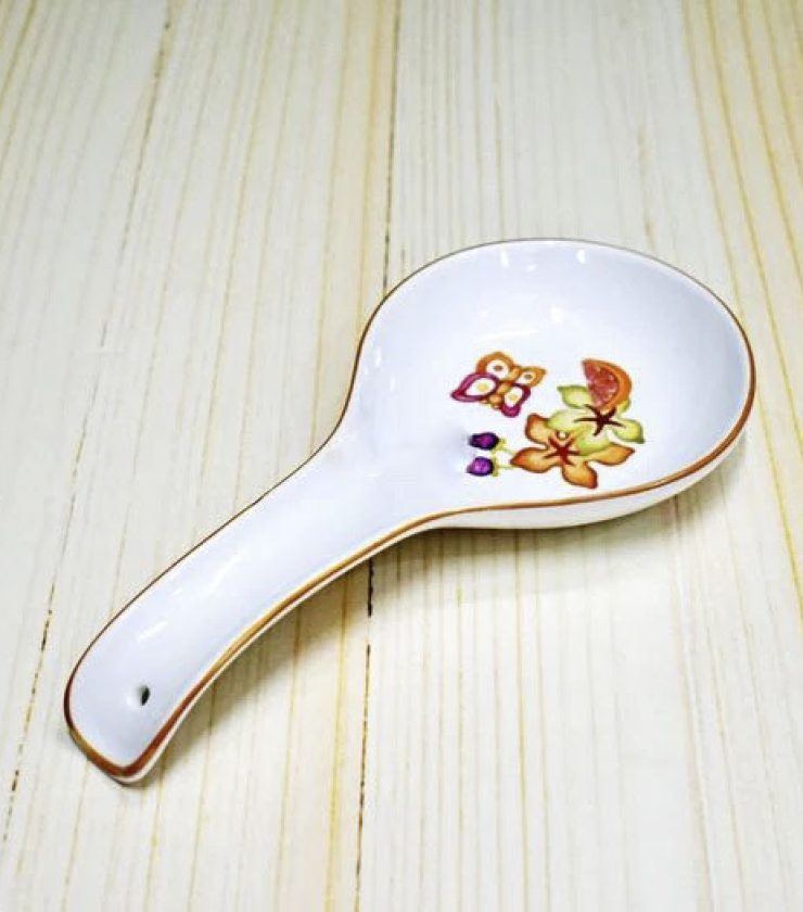 9.5 Inch Ceramic Spoon Rest MSM0604