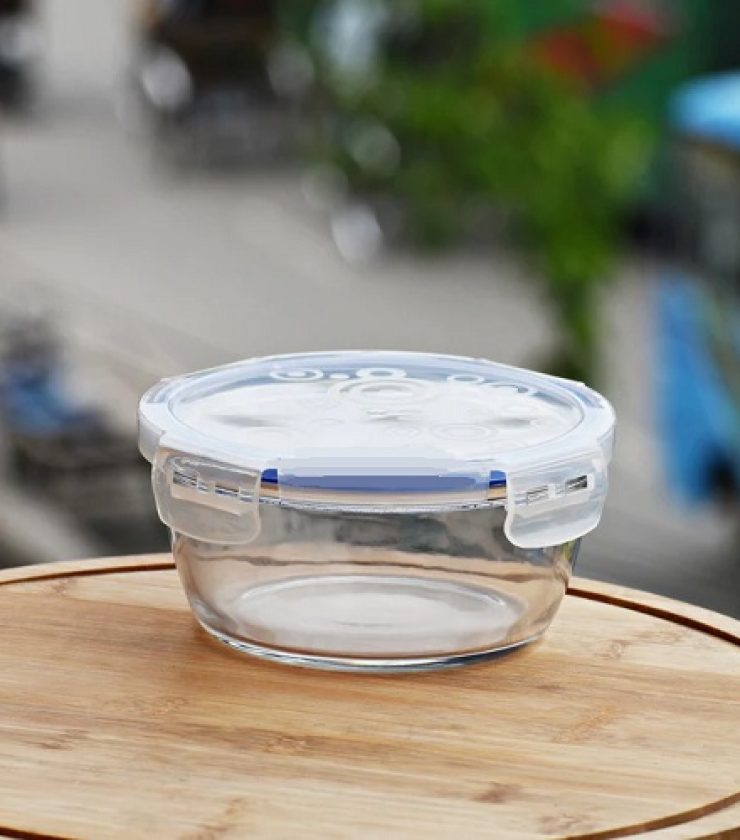 5.5 inch Oven Proof Glass Food Container RY0120
