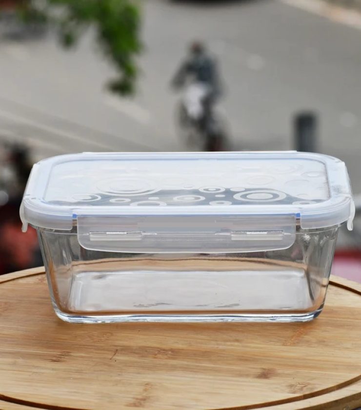 8.5 inch Oven Proof Glass Food Container RY0131