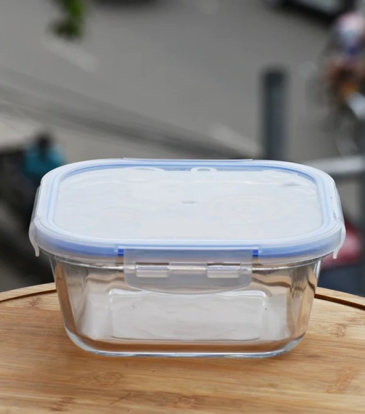 6.5 inch Oven Proof Glass Food Container RY0134