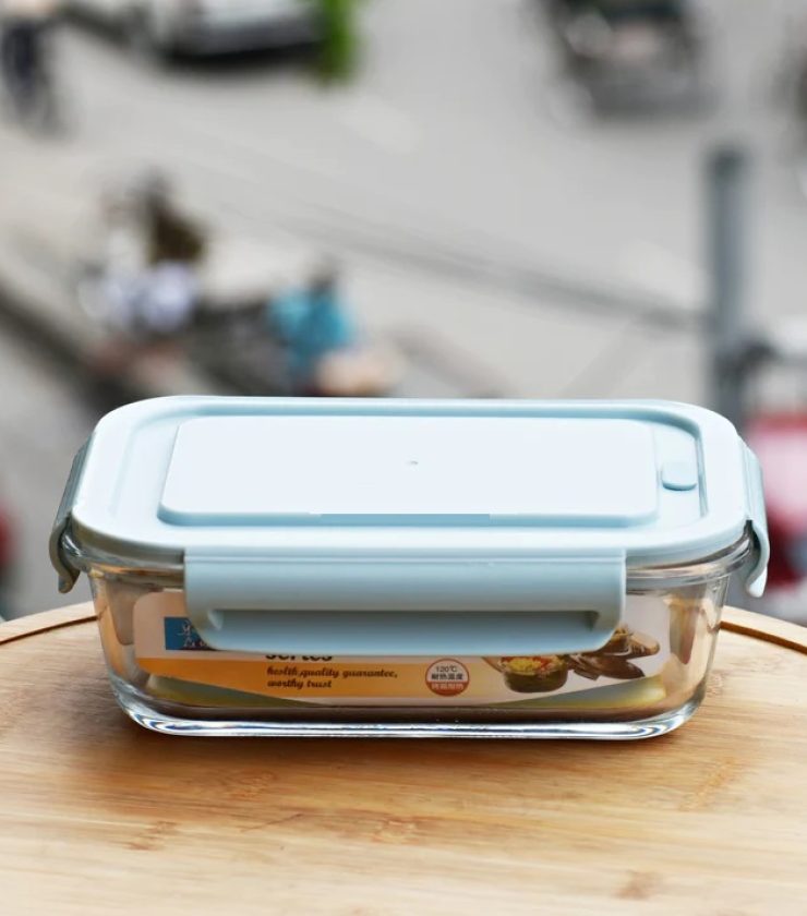 7.7 inch Oven Proof Glass Food Container RY0136