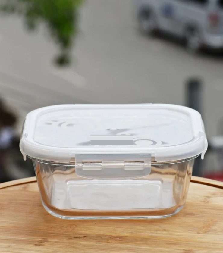 6.5 inch Oven Proof Glass Food Container RY0138